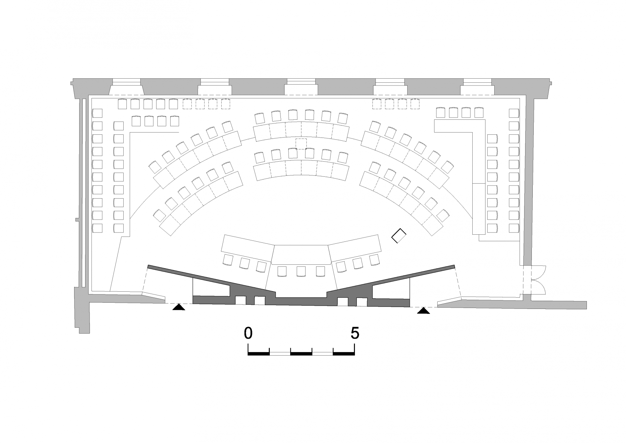 GMMK Gert M. MAYR-KEBER ZT-GmbH. Gemeinderatssaal Klagenfurt 1999